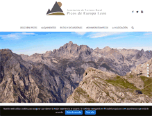 Tablet Screenshot of picosdeeuropaleon.com